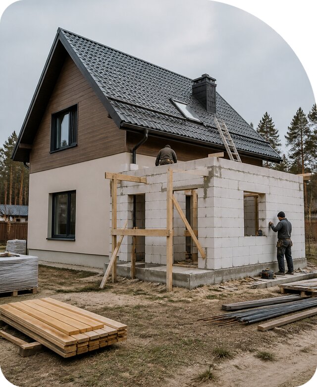 Пристройка ванной комнаты в Камышине по цене от 462420 р. | РадиДОМА-Кмш